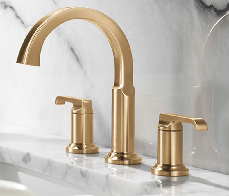 T-lever faucets by Delta
